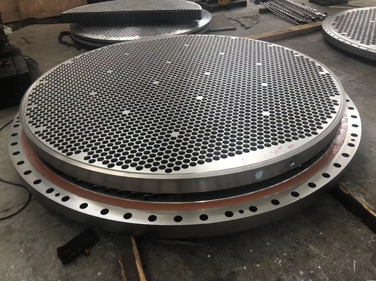 Φύλλο σωλήνα εναλλάκτη θερμότητας ASTM B432 Gr16 Επένδυση πλάκας από χάλυβα τιτανίου