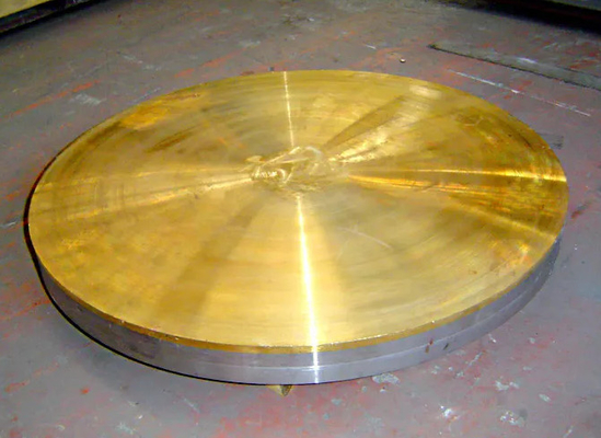 ASTM B432 Πλάκες επένδυσης χαλκού TUV Φύλλα σωλήνων για λέβητες