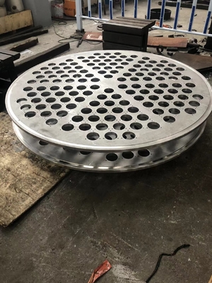 ASTM A516 Χάλκινη πλάκα C71500 Επενδυμένη πλάκα από χάλυβα Tubesheet