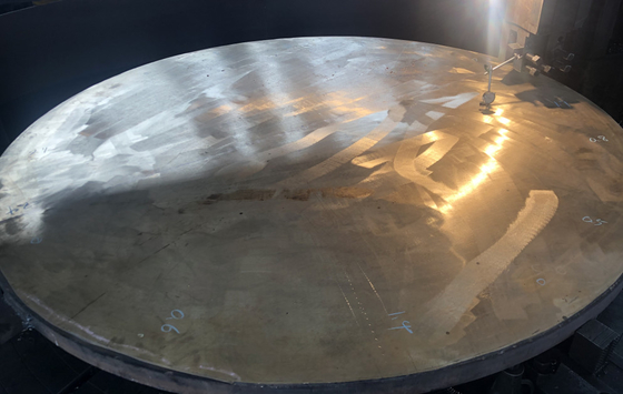Φύλλο σωλήνα εναλλάκτη θερμότητας TI GR1 Gr2 Explosion Nickel Clad Steel N02200