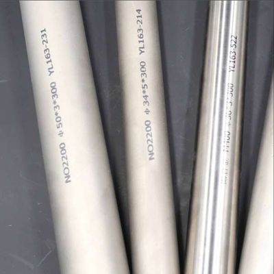 Incloloy 840 800 825 Nickel Alloy Pipe Astm B619 Uns N10276 Welded Electric Heating