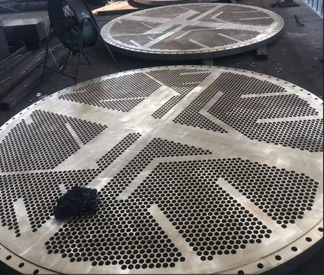 C70600 Φύλλο σωλήνων ορείχαλκου SA182 F304L 316L Φύλλο σωλήνα από ανοξείδωτο χάλυβα