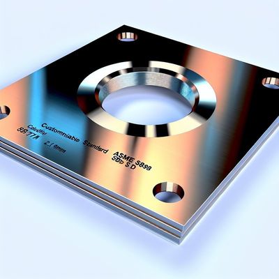 Προσαρμόσιμη Πλάκα με Επένδυση Τιτανίου ASME SB898 για Εφαρμογές Υψηλής Αντοχής και Πάχος 2-12mm