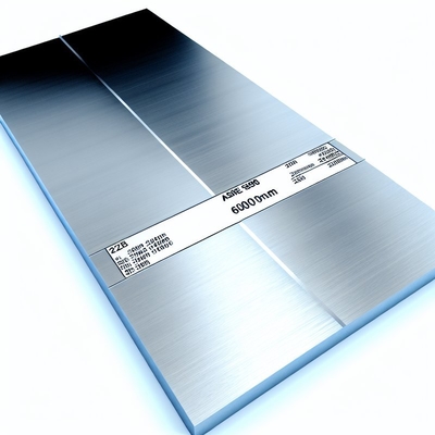 Μήκος 100mm-6000mm Πλάκα με επένδυση τιτανίου ASME SB898 Standard με βαθμό μετάλλου επένδυσης 2207 για λύσεις ανθεκτικές στη διάβρωση