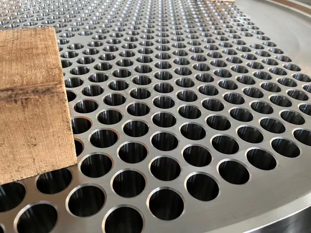 Πλάκα από χάλυβα με επένδυση τιτανίου SGS Gr5 Gr7 Gr9 Gr12 Εναλλάκτης θερμότητας σωλήνων αλουμινίου