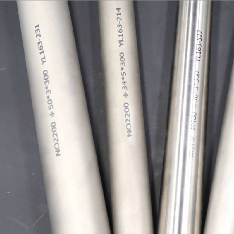 Incloloy 840 800 825 Nickel Alloy Pipe Astm B619 Uns N10276 Welded Electric Heating