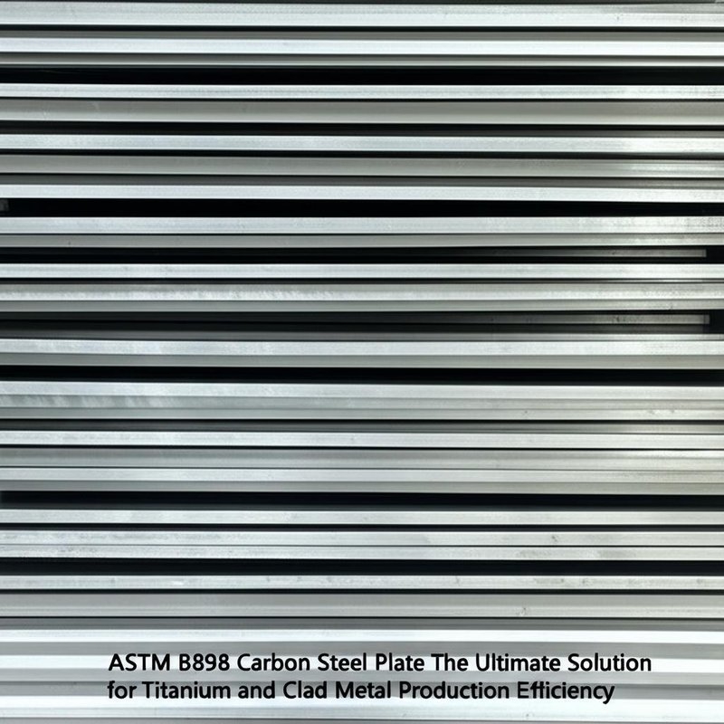 ASTM B898 Πλάκα χάλυβα άνθρακα Η απόλυτη λύση για την αποδοτικότητα παραγωγής τιτανίου και επικάλυψης μετάλλων